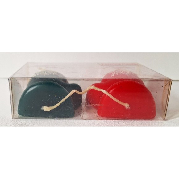 Candle Illusions VTG Floating Mitten Snowflake Candles Y2K Brand New Holiday - Picture 7 of 9